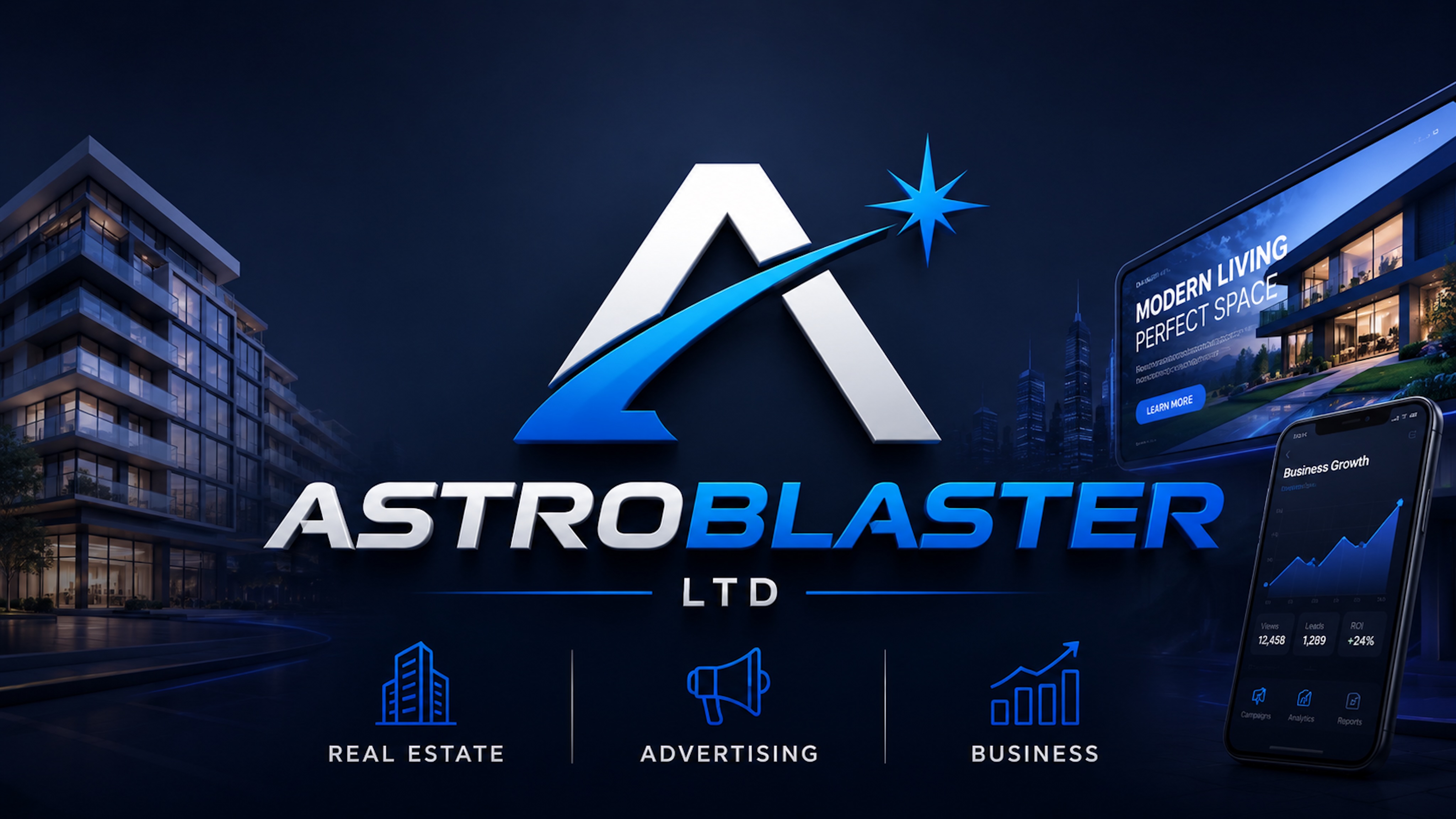 Astroblaster LTD brand visual